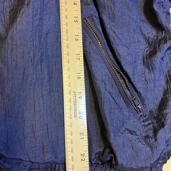 Ava Sport Women’s Windbreaker Jacket Vintage Medium Pockets Y2K Floral - Picture 3 of 8